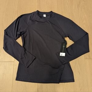 Velocity Grey Long Sleeve Athletic Top